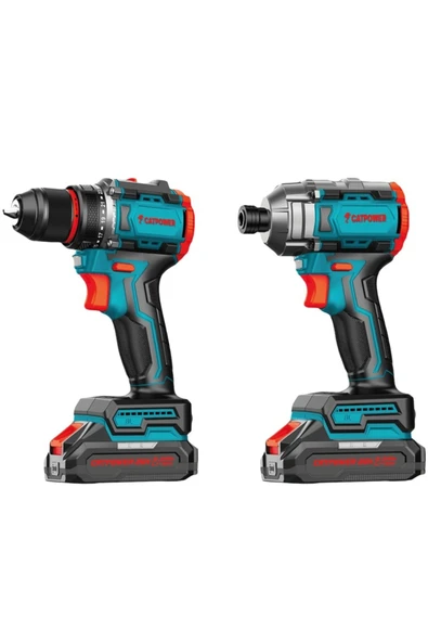 Catpower 5135 Kömürsüz Akülü Set Matkap Ve Vidalama ürün görseli 1
