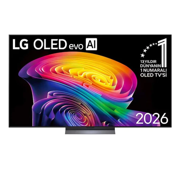 LG OLED77C64 77 inç 195 cm 4K OLED evo Smart TV AI Sihirli Kumanda webOS26,Uydul ürün görseli 1