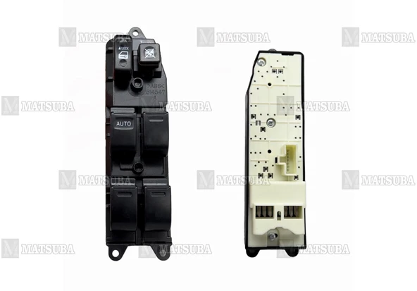 TOYOTA COROLLA SOL ÖN CAM DÜĞMESİ 2001-2002 84820-12340-MTS ürün görseli 1