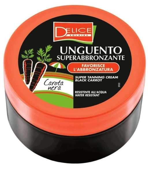 Delice Solaire Siyah Havuç Kremi Kavanoz 150 ml ürün görseli 1