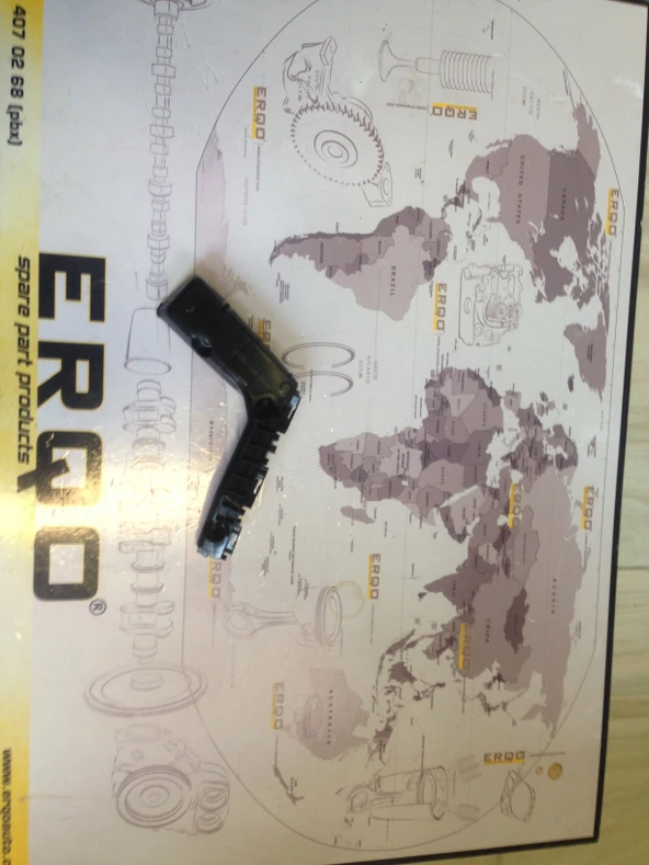 TOYOTA COROLLA SAĞ ÖN TAMPON BRAKETİ 2016-2018 52115-02360-ERQ ürün görseli 1