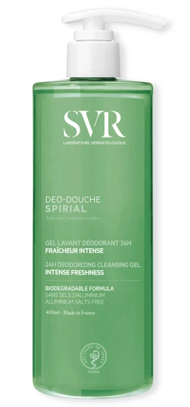SVR Spirial 24H Deodorant Etkili Duş Jeli 400 ml ürün görseli 1