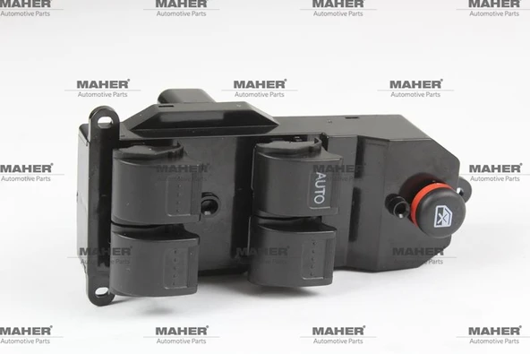 HONDA CIVIC SOL ÖN CAM 4LÜ DÜĞME 2001-2006 35750-S5L-T01-MHR ürün görseli 1