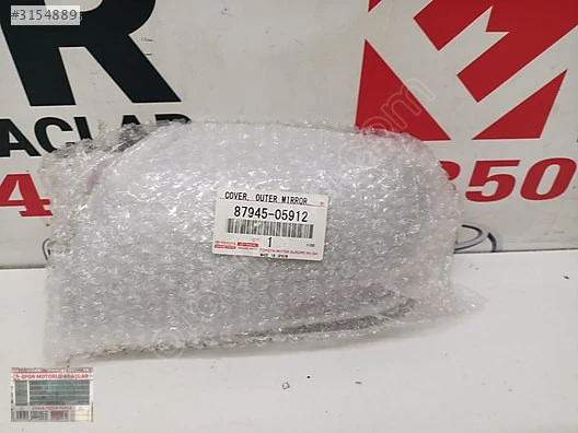 TOYOTA AVENSIS SOL ÖN AYNA KAPAK 2010-2012 87945-05912-ORJ ürün görseli 1