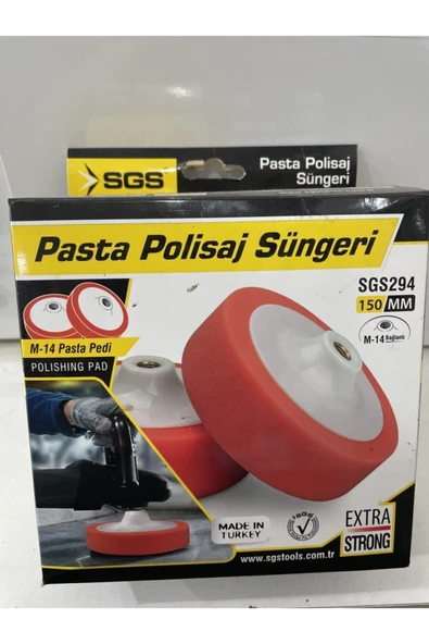 Sgs294 Sgs Pasta Polisaj Süngeri M14 150 Mm ürün görseli 1