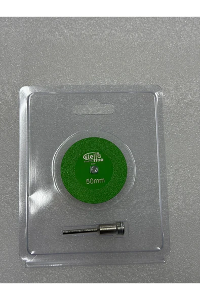 Stella 50mm hassas kesici yeşil dekton porselen cam kesici 3mm adaptör ile set ürün görseli 1
