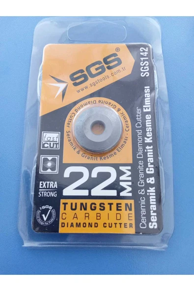 SERAMİK KESME ELMASI 22 MM SGS ürün görseli 1