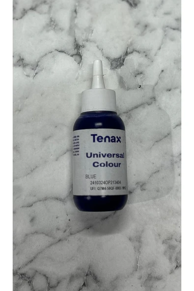 TENAX EPOKSİ RENK TÜPÜ MAVİ - Resim 2