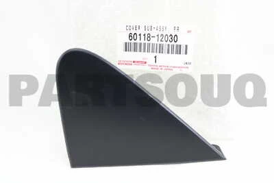 TOYOTA COROLLA SOL AYNA ÜÇGEN KAPAK 2007-2012 60118-12030-ORJ ürün görseli 1