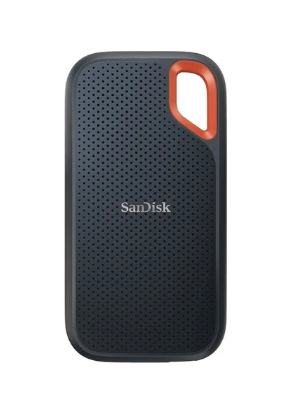 Sandisk Extreme 1TB 1050MB/sn V2 Taşınabilir SSD SDSSDE61-1T00-G25 Siyah ürün görseli 1
