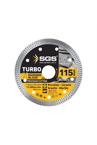 TURBO ELMAS HASSAS KESİCİ (115*1,2 MM) ürün görseli 1