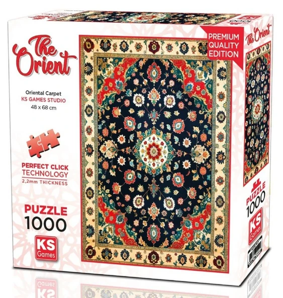 KS Games 1000 Parça Oriental Carpet Halı Deseni Puzzle - 20840 ürün görseli 1