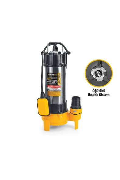 SGS5377 FOSEPTİK DALGIÇ POMPA 2200W 3.0 HP ÖĞÜTÜCÜ BIÇAKLI 21 METRE ürün görseli 1