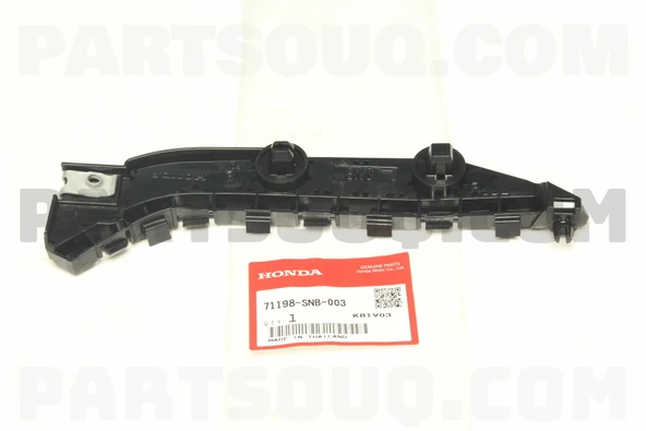 HONDA CIVIC ÖN TAMPON ALT KAUÇUK 2006-2011 71118-SNB-003-ORJ ürün görseli 1