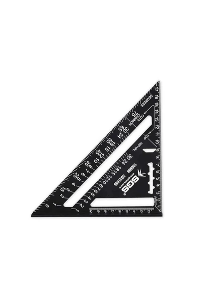 SGS 180mm Profesyonel Alüminyum Üçgen Gönye ürün görseli 1