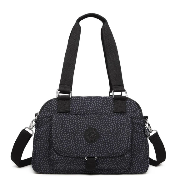 Krinkıl Kumaş Kadın Çantası Smart Bags 1122-91 Desenli ürün görseli 1
