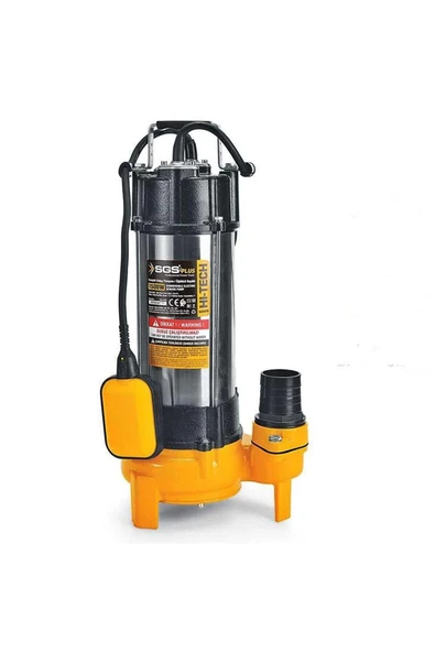 SGS5376 İnox Foseptik Dalgıç Pompa Kirli Su 1500W / 2.0 Hp - Öğütücü Bıçaklı ürün görseli 1