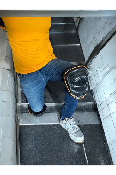 Fayansçı Dizliği Pvc Kaplama - Iş Çalışma Güvenlik Koruyucu Dizlik Inşaat Seramikçi Dizliği ürün görseli 1