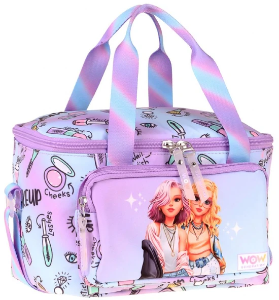 Wow Generation İki Bölmeli Thermo Okul Beslenme Çantası - Friends Baskılı Pembe Renk (Kız Çocuk) - W6055 ürün görseli 1