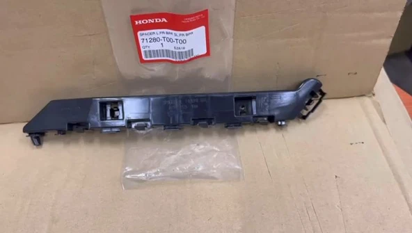 HONDA CITY SOL ÖN TAMPON BRAKET 2020-2025 71280-T00-T00-ORJ ürün görseli 1