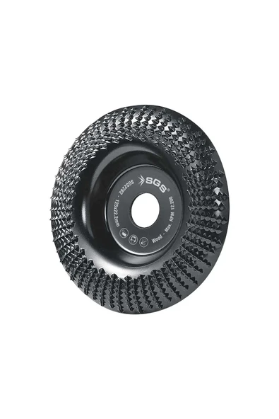 AHŞAP İŞLEME TAŞLAMA DİSKİ KAVİSLİ 115MM x 22,22MM SGS2280 ürün görseli 1