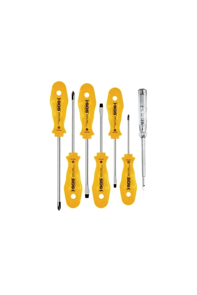 SGS1040 7 Lİ TORNAVİDA SETİ YELLOW SERIES ürün görseli 1
