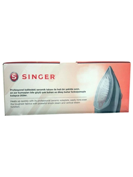 Singer Expert Pro 3000 W Buharlı Ütü - Resim 4