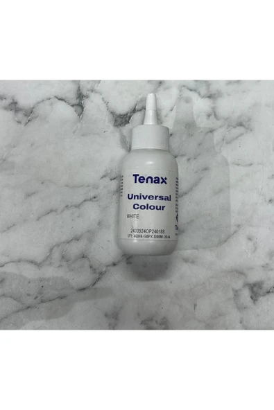 TENAX EPOKSİ RENK TÜPÜ BEYAZ - Resim 2