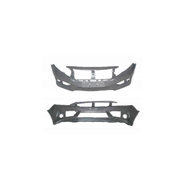 HONDA CIVIC FC5 ÖN TAMPON IZGARASIZ 2016-2018 04711-TEZ-Y00ZZ ürün görseli 1