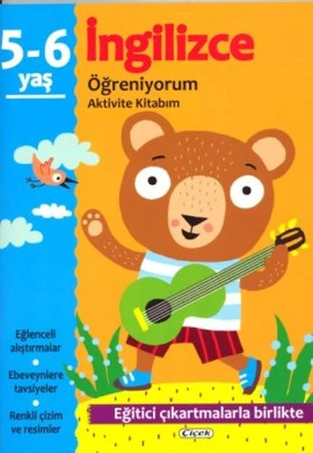 Aktivite Kitabım - İngilizce Öğreniyorum (5-6 Yaş) ürün görseli 1