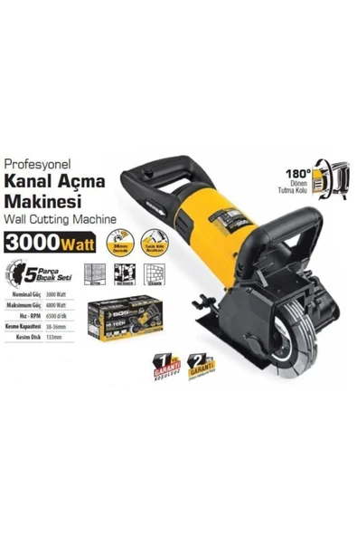 5300 Kanal Açma Makinesi 3000 Watt ürün görseli 1