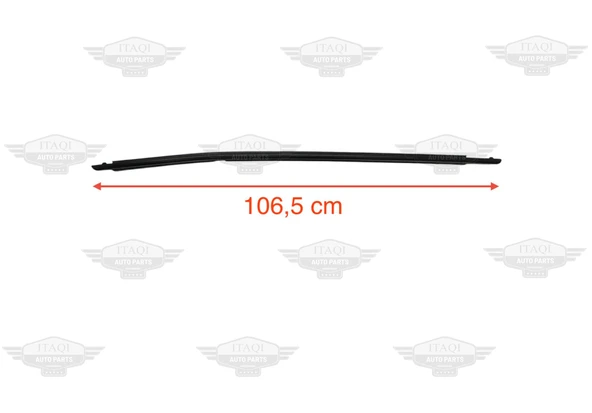 TOYOTA COROLLA SOL ARKA DIŞ SİYAH SIYIRICI FİTİL  2013-2018 75740-02410-ITQ ürün görseli 1