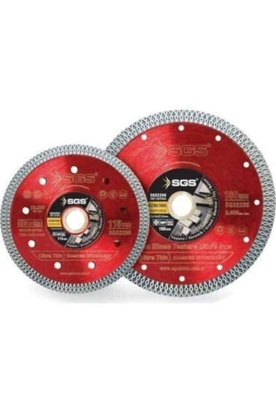 Ultra Ince Turbo Sürekli Elmas Testere (hassas Kesim) 115 mm 2265 ürün görseli 1