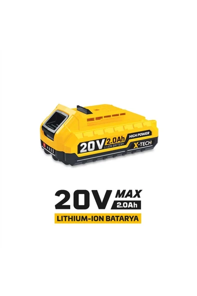 20 VOLT YEDEK BATARYA (2.0Ah) SGS5497 ürün görseli 1