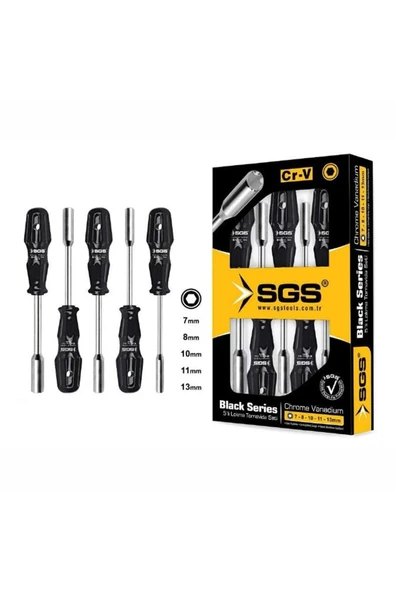 Sgs Lokma Tornavida Seti 5 Parça ürün görseli 1