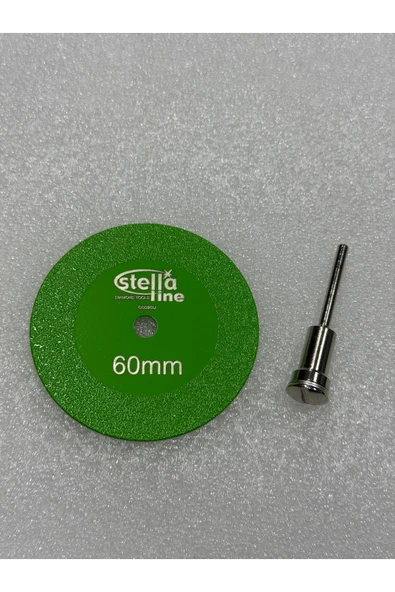 Stella 60mm hassas kesici yeşil dekton porselen cam kesici 3mm adaptör ile set ürün görseli 1