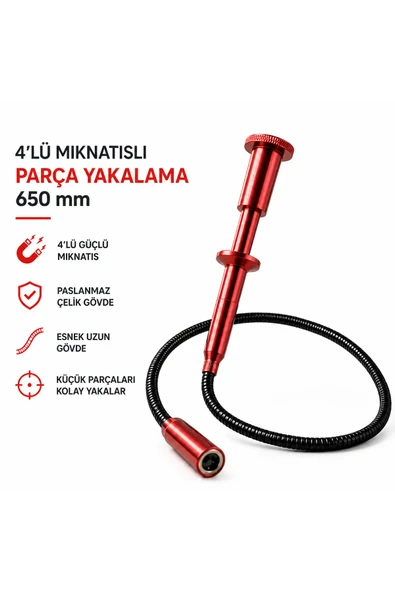 650 MM 4'lü Mıknatıslı Parça Yakalama ürün görseli 1