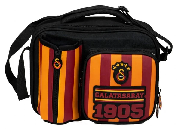 Galatasaray Matara Cepli Erkek Çocuk Galatasaray 1905 Kabartmalı (Sarı - Kırmızı - Siyah) Okul Beslenme Çantası - 26927 ürün görseli 1