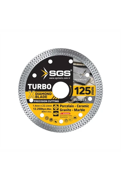 TURBO ELMAS HASSAS KESİCİ (125*1,4 MM) ürün görseli 1