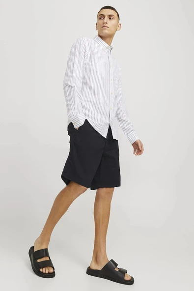 Jack&Jones 12274968 Erkek Sort - Siyah - Resim 2