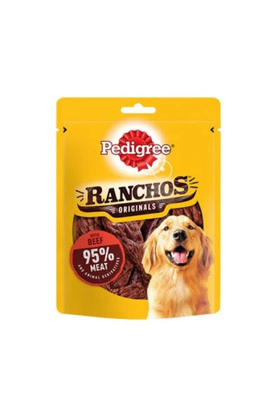 Pedigree Ranchos Sığır Etli Köpek Ödül Maması 70 G 4X ürün görseli 1