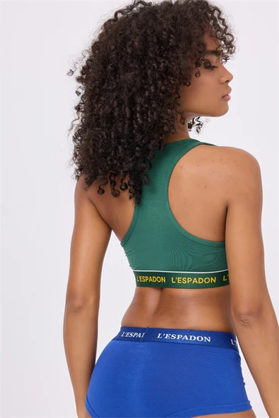 RACER CROP TOP™ Racer Back Crop Top - Resim 3
