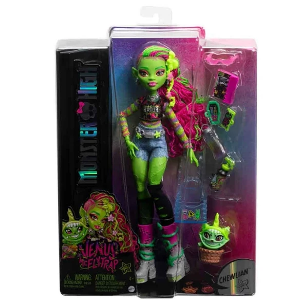 Monster High Acayip Havalı Arkadaşlar Venus Mcflytrap - Resim 3