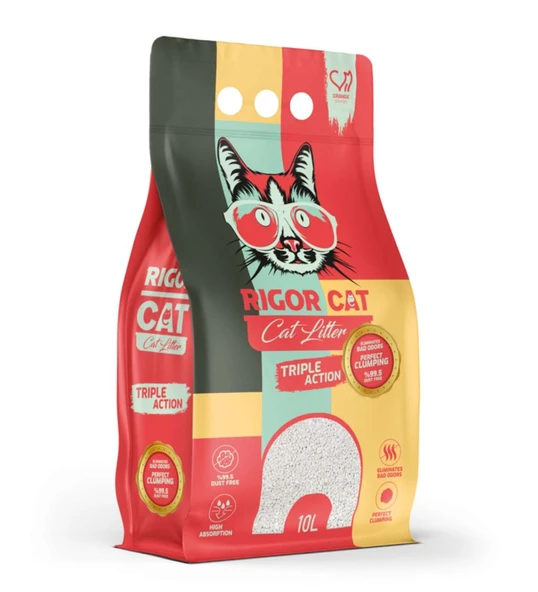 RIGOR CAT KEDİ KUMU PORTAKAL KOKULU ürün görseli 1