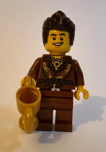 Orjinal Lego Minifigür Brown Ninja ürün görseli 1