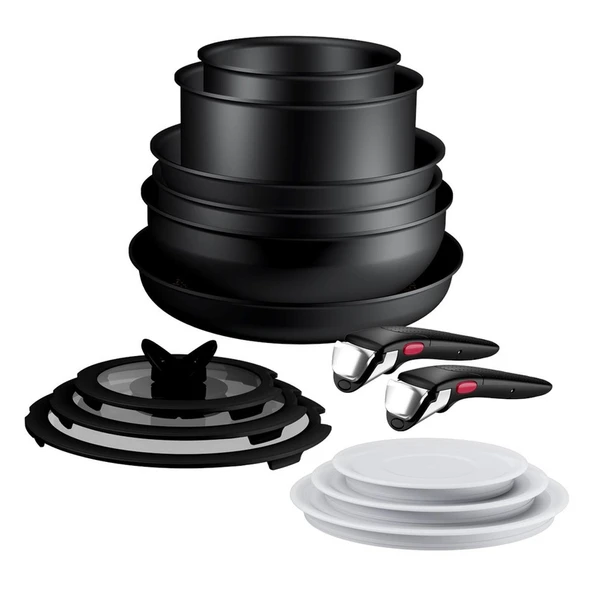 Tefal Ingenio Excellence Fusion Core 9X Büyük Tencere Ve Tava Seti - 14 Parça ürün görseli 1