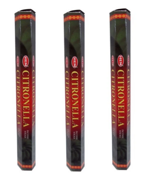 Citronella Haşere Kovucu Çubuk Tütsü Doğal Sivrisinek Kovucu 60 Adet ürün görseli 1