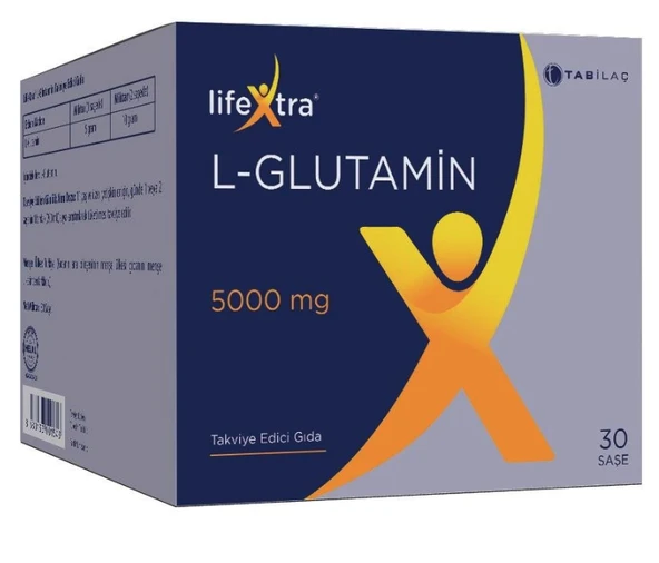 Lifextra L-Glutamin 30 Saşe ürün görseli 1
