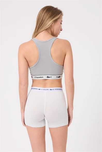 RACER CROP TOP™ Racer Back Crop Top - Resim 5