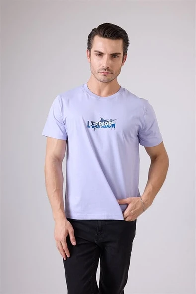 MARINE TEE™ Deniz Temalı Ribana Bisiklet Yaka Pamuk T-Shirt ürün görseli 1